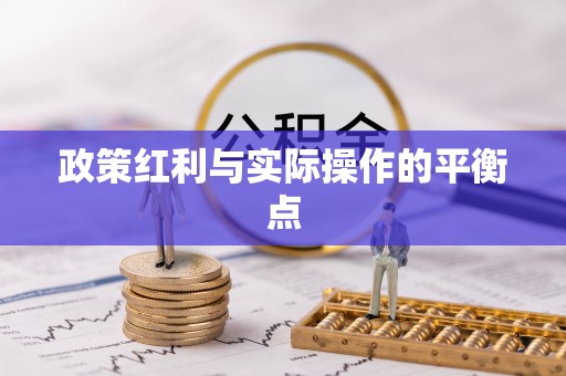 钦北政策红利与实际操作的平衡点