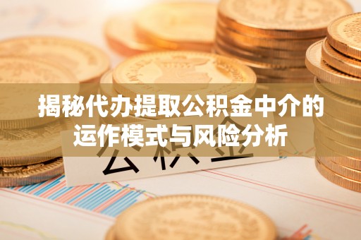 钦北揭秘代办提取公积金中介的运作模式与风险分析